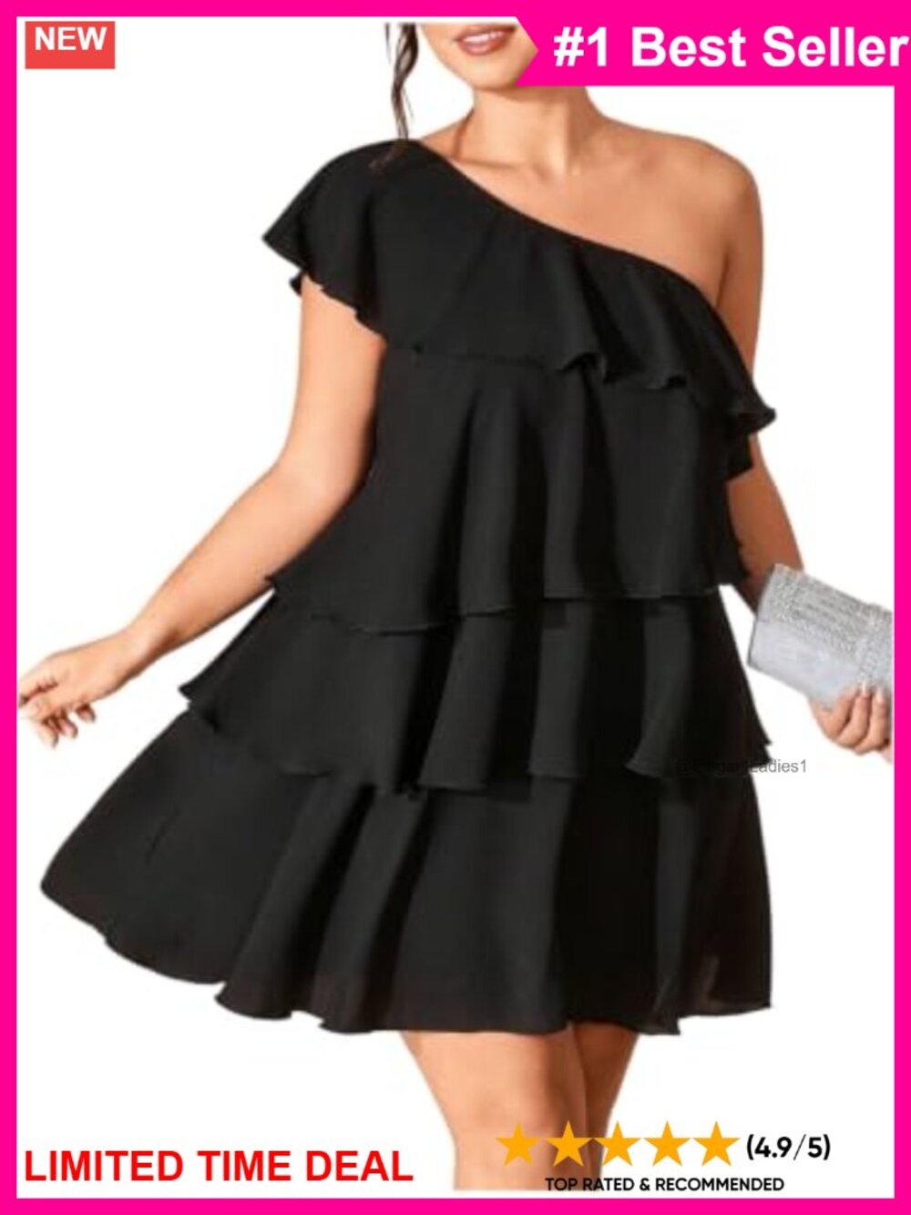 Plus Size Off Shoulder Mini A-Line Dress Wedding Guest Party